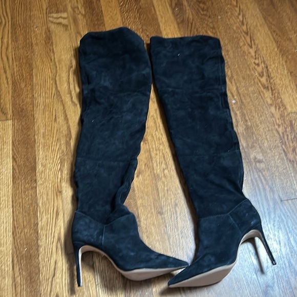 SCHUTZ ASHLEE OVER THE KNEE SUEDE BOOT size 7 - Picture 1 of 8